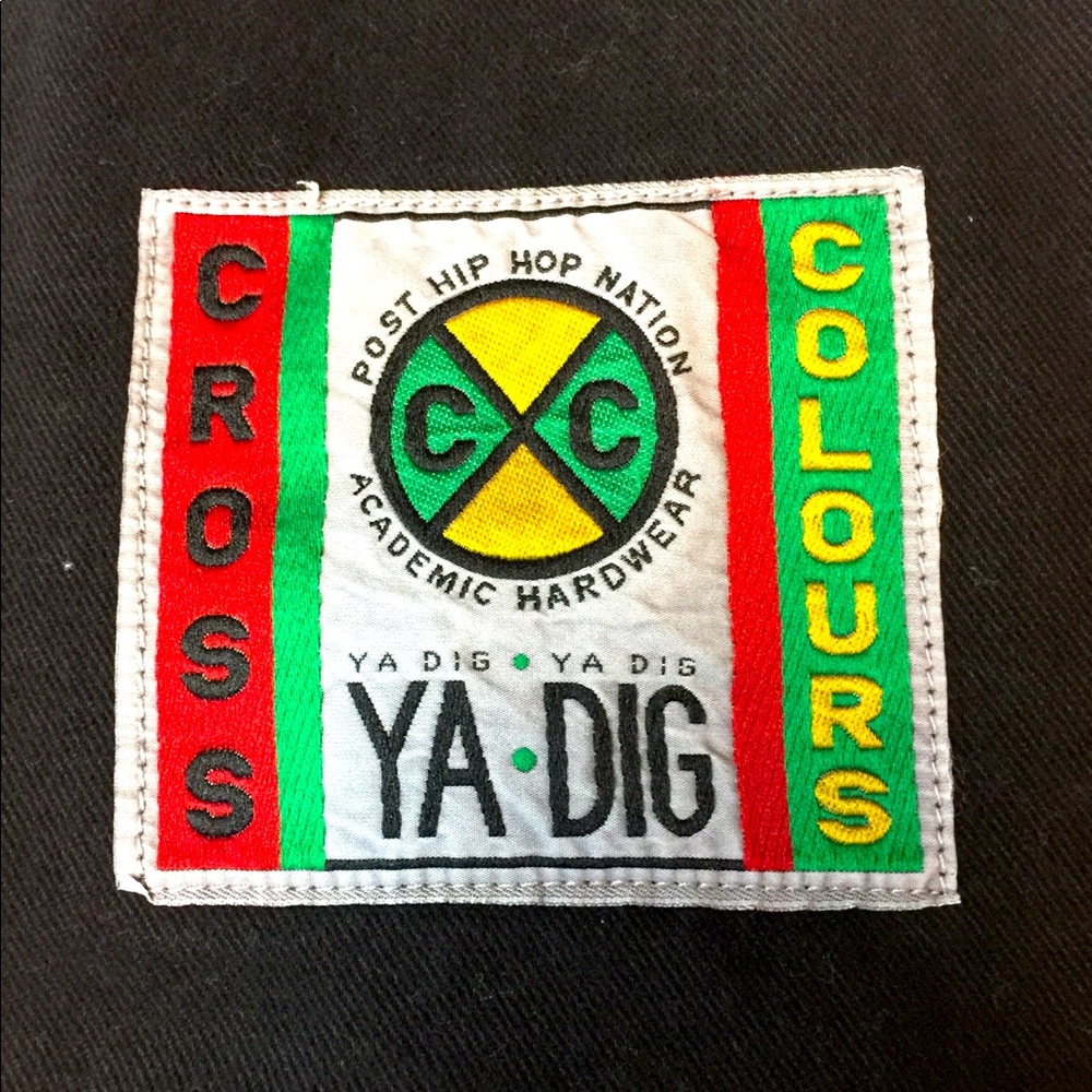 Vintage 80’s “Cross Colours” Black Jacket